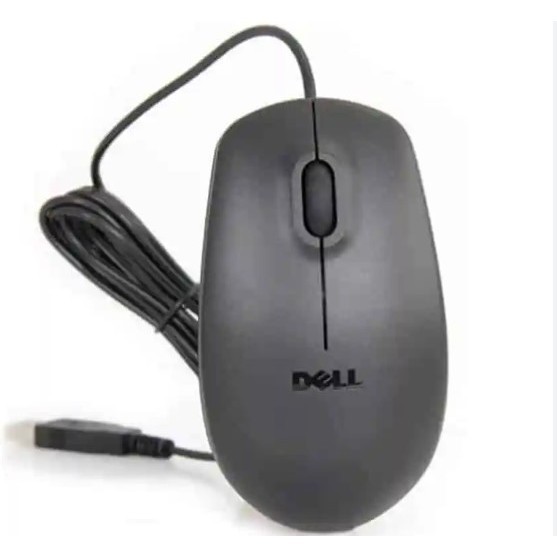 Mouse Wired Kabel USB Hitam Office Kantor 150CM NON BOX