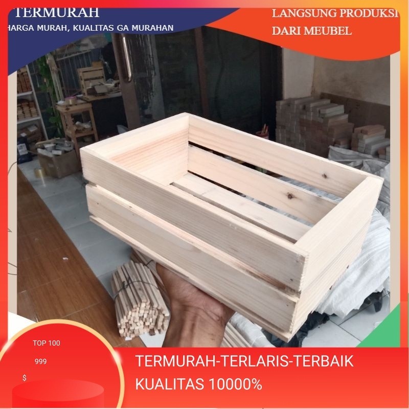 Bok Peti Kayu Jati Belanda Bok Sebaguna / Kayu Jati Belanda Oven