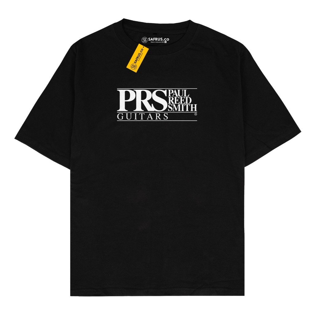 Beseldi - Kaos Baju Distro PRS Paul Reed Smith Guitar Logo Pakaian Unisex Pria Wanita Termurah Katun