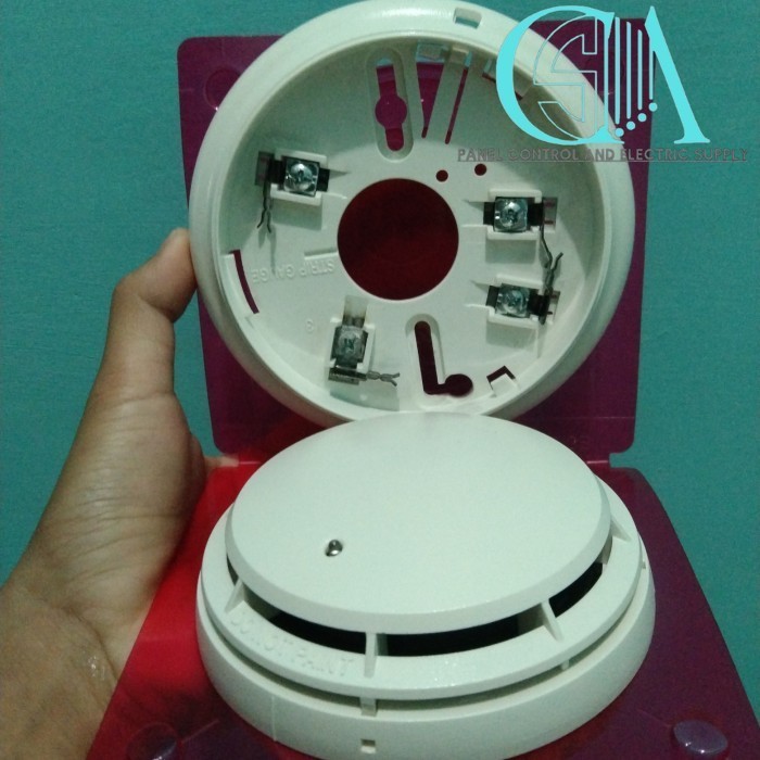 smoke detector simplex base+head