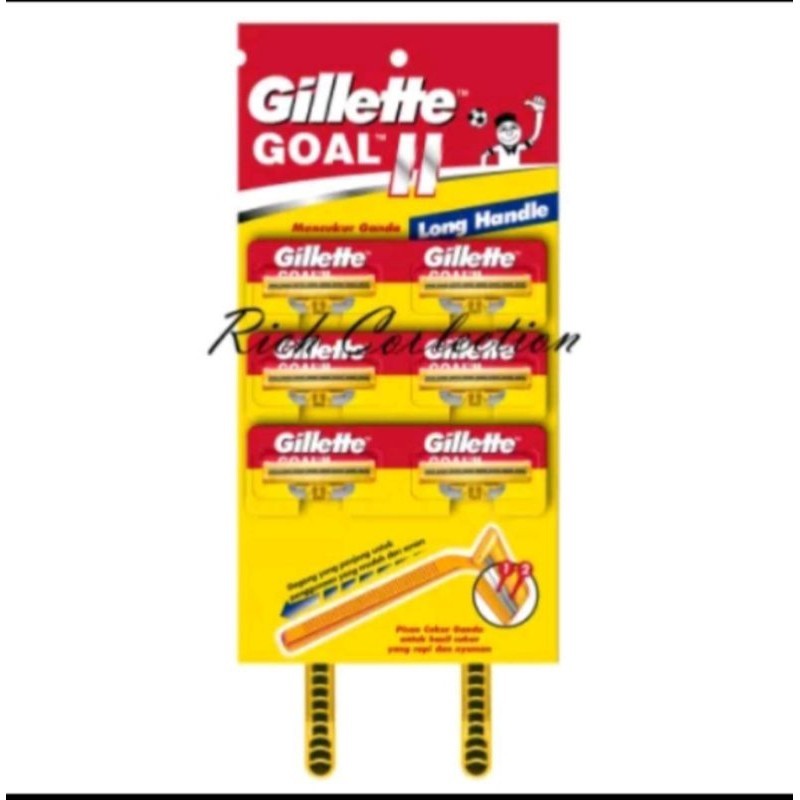 alat cukur gillette kuning (eceran)