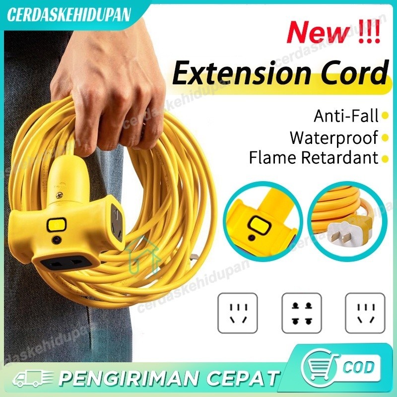 Kabel Sambungan Multi Fungsi /Colokan Kabel Listrik /Kabel kerja Bengkel panjang kabel 10meter