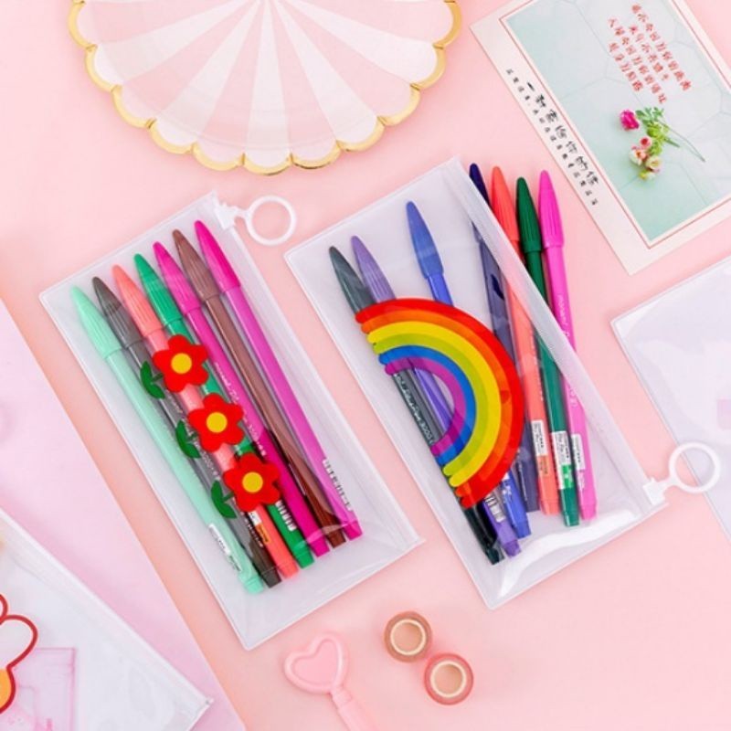 

Pouch Mini/ Tempat Pensil Lucu / Tempat Pensil Zipper