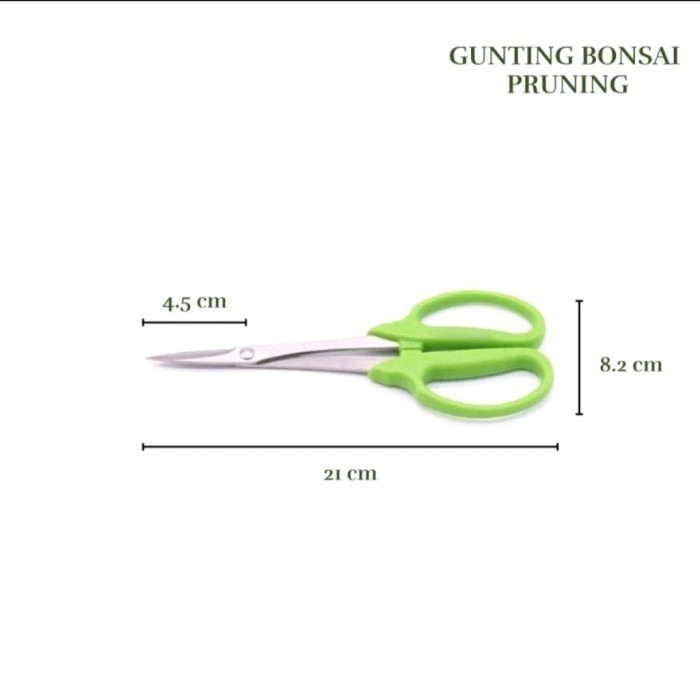 gunting tanaman stainless steel - gunting lancip