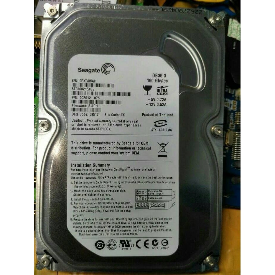 Hardisk Internal 80 GB PS2- HDD IDE 80 GB PS 2 - IDE ATA game bisa req