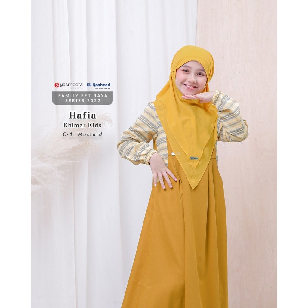 Jilbab Anak Bahan Ceruti/Jilbab Anak Premium/Sale Jilbab Anak/RY/Khimar Hafia Anak by Yasmeera /Jilb