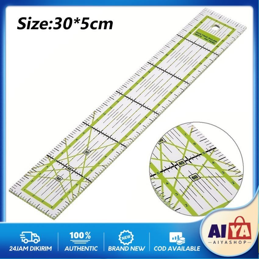 

Penggaris Pola 5 Cm X 30 Cm Akrilik Tebal Penggaris Baju Pakaian Ruler