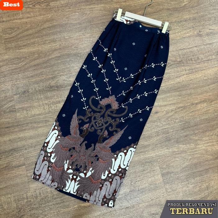 rok wanita kekinian (Akita- Rok Batik doby premium Series) Rok Batik Panjang, Rok Span Wanita Belaha
