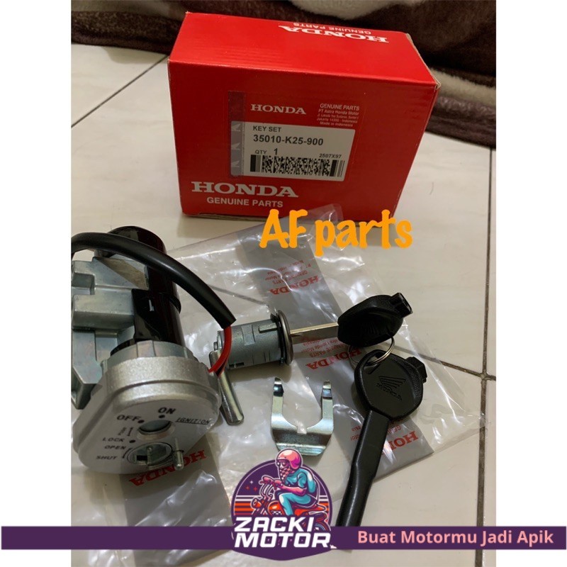 kunci kontak set + kunci jok Beat fi, beat new 2013-2014 K25 beat fi stater kasar