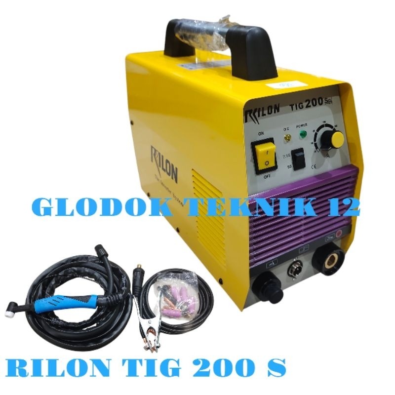 MESIN LAS ARGON RILON TIG 200 S / TRAFO LAS ARGON RILON TIG200S / MESIN LAS RILON TIG 200S