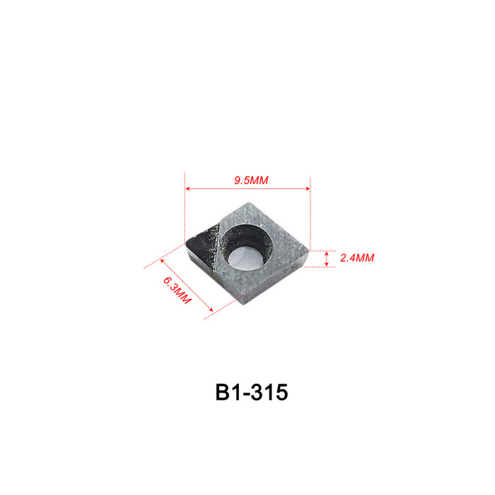 YM27 Insert Diamond PCD | Pahat Bubut Diamond Pahat Bubut Alumunium Tembaga - B1-315