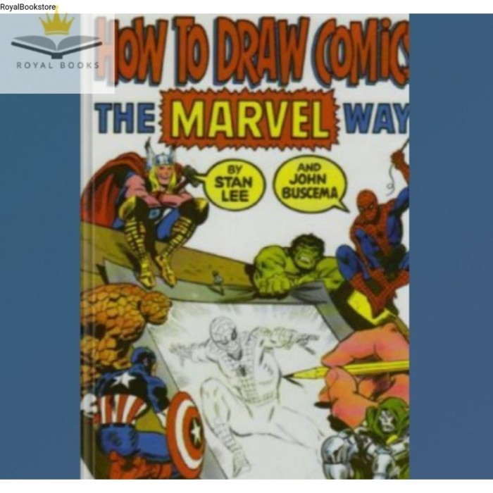 Buku How To Draw Comics The Marvel Way