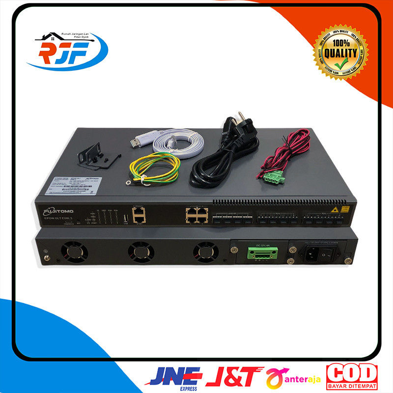 OLT EPON 8 PON E08L3D 10G FUJITOMO