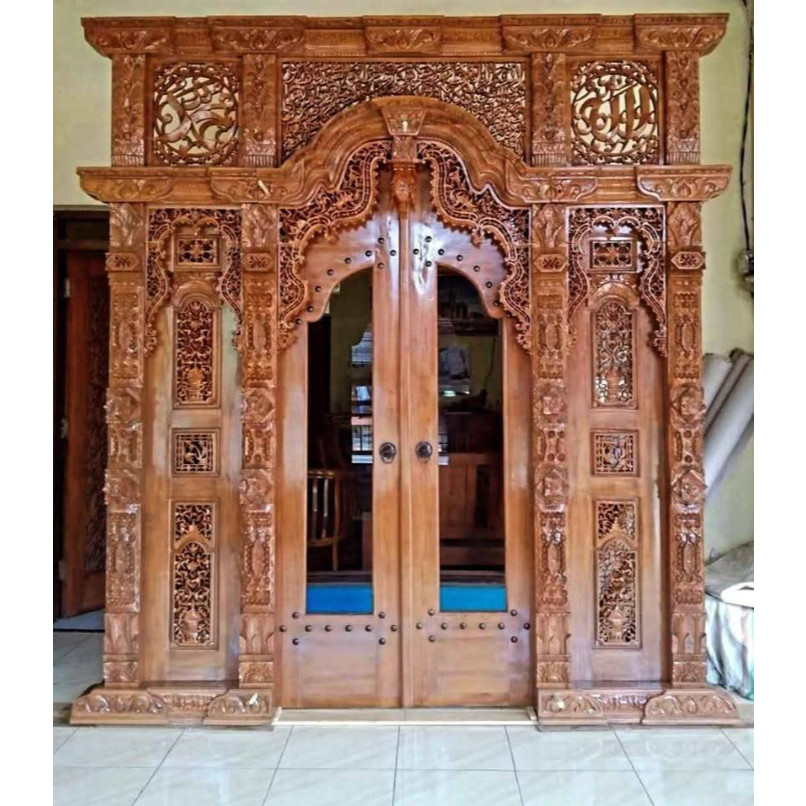 Pintu Gebyok Ukir Jati Jepara Pintu Ukir Jati Jepara Pintu Ukir Jati Jepara Furniture