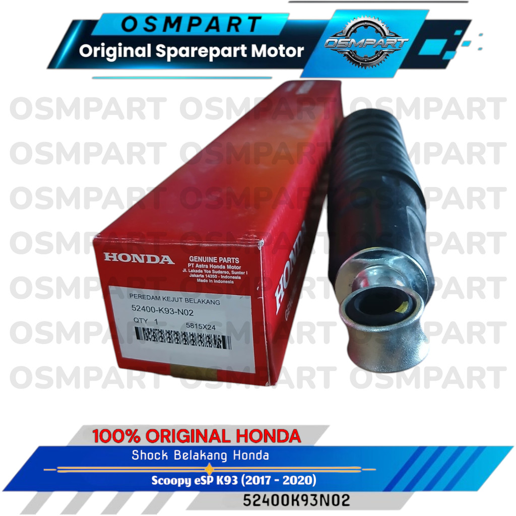 SHOCK SHOK BELAKANG SCOOPY FI NEW DONAT K93 AHM  52400K93N02