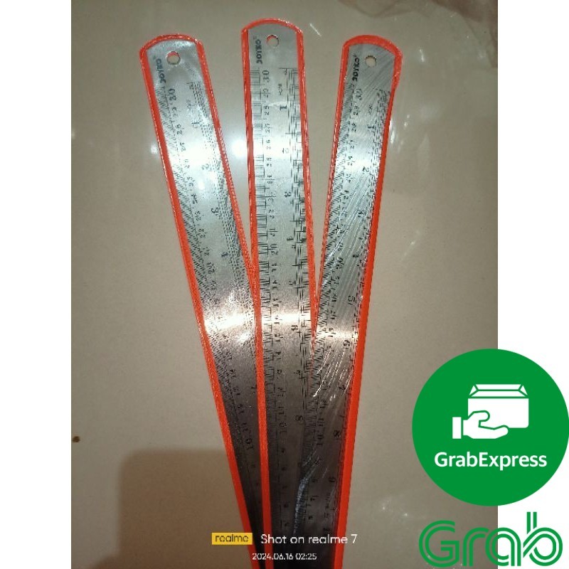 

Penggaris besi stainless ruller atk