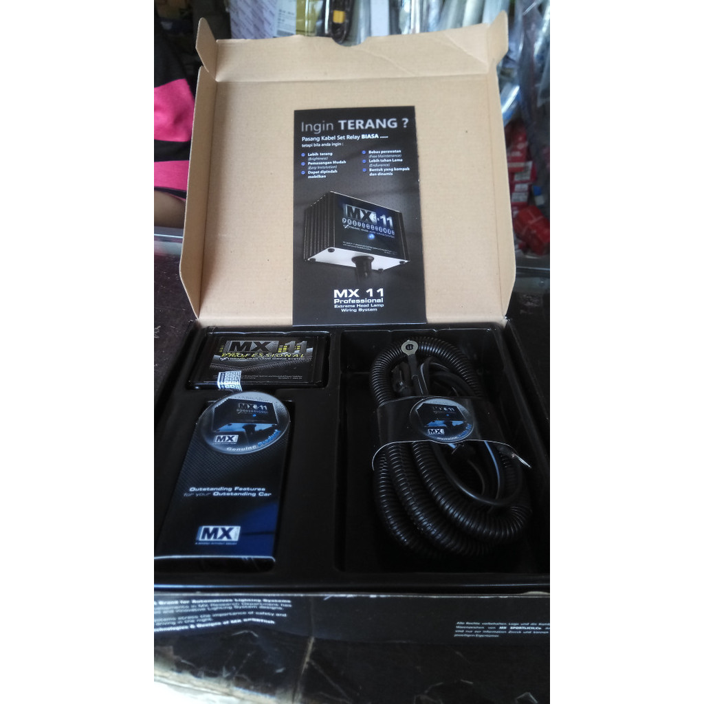 Kabel Relay MX Lampu Depan Set Universal Mobil berkualitas