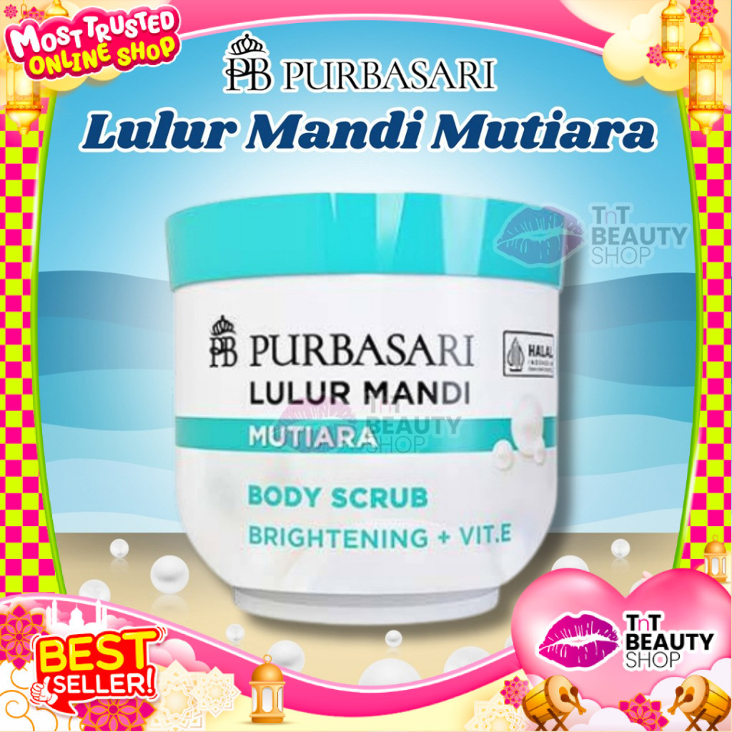 Purbasari Lulur Mandi Mutiara 100gr - 200 gr | TnT Beauty Shop