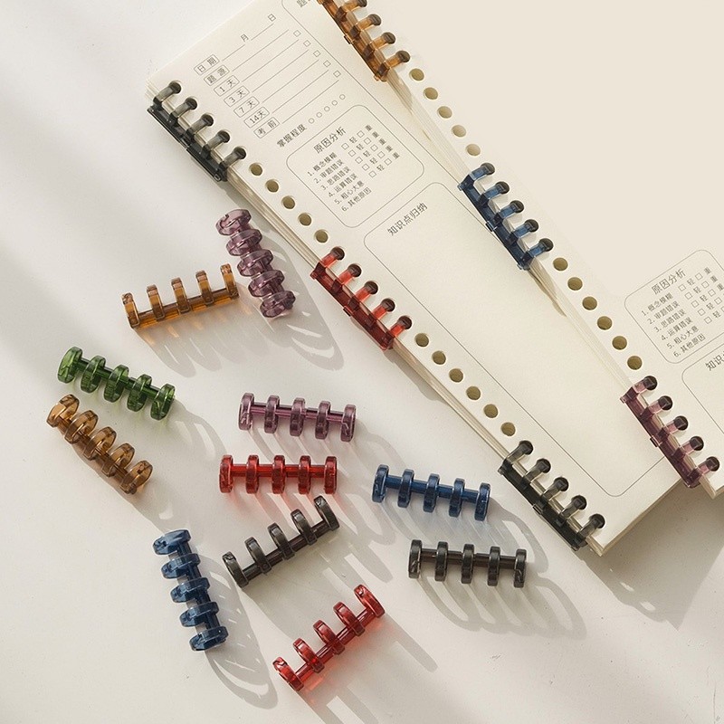 

Loose-Leaf Book Binding Ring Buckle Student DIY