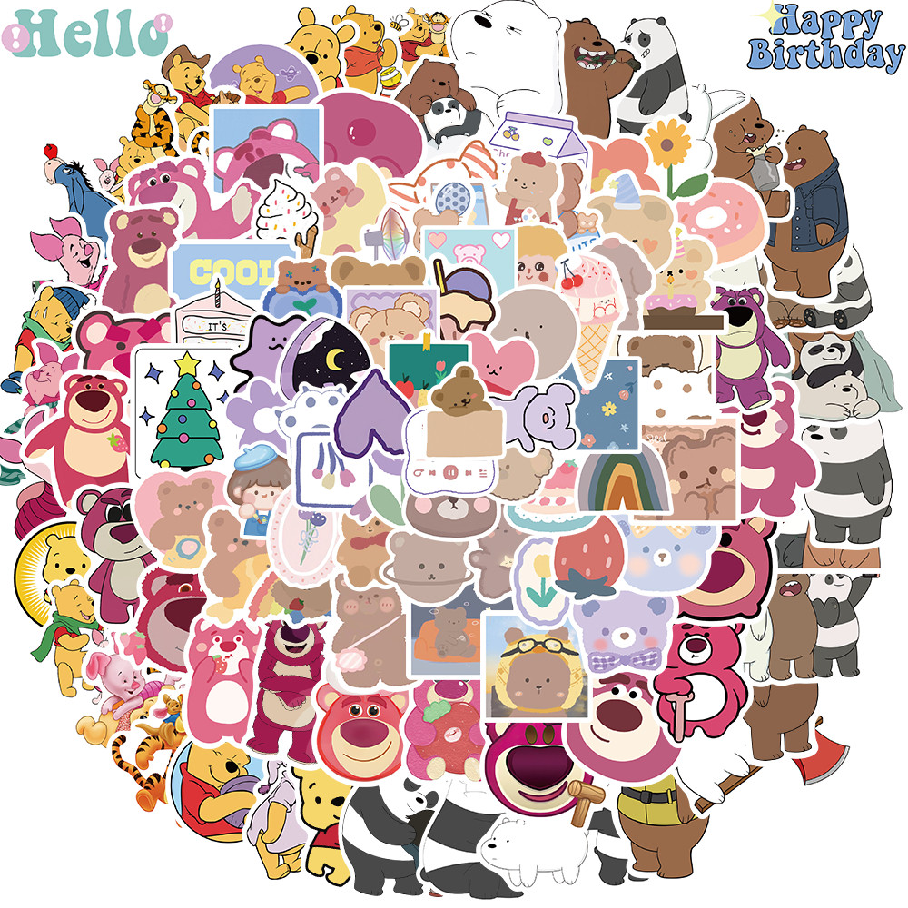 

Stiker Beruang Winnie the Poo Sticker Beruang untuK ANAK