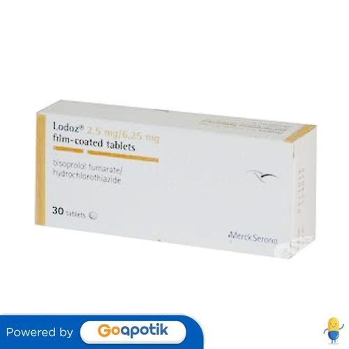 Lodoz 2.5/6.25 Mg Box 30 Tablet / Hipertensi