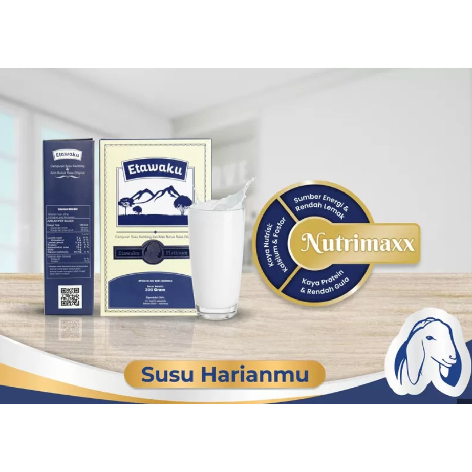 

( harga 1 box ) SUSU ETAWAKU PLATINUM 200 GR