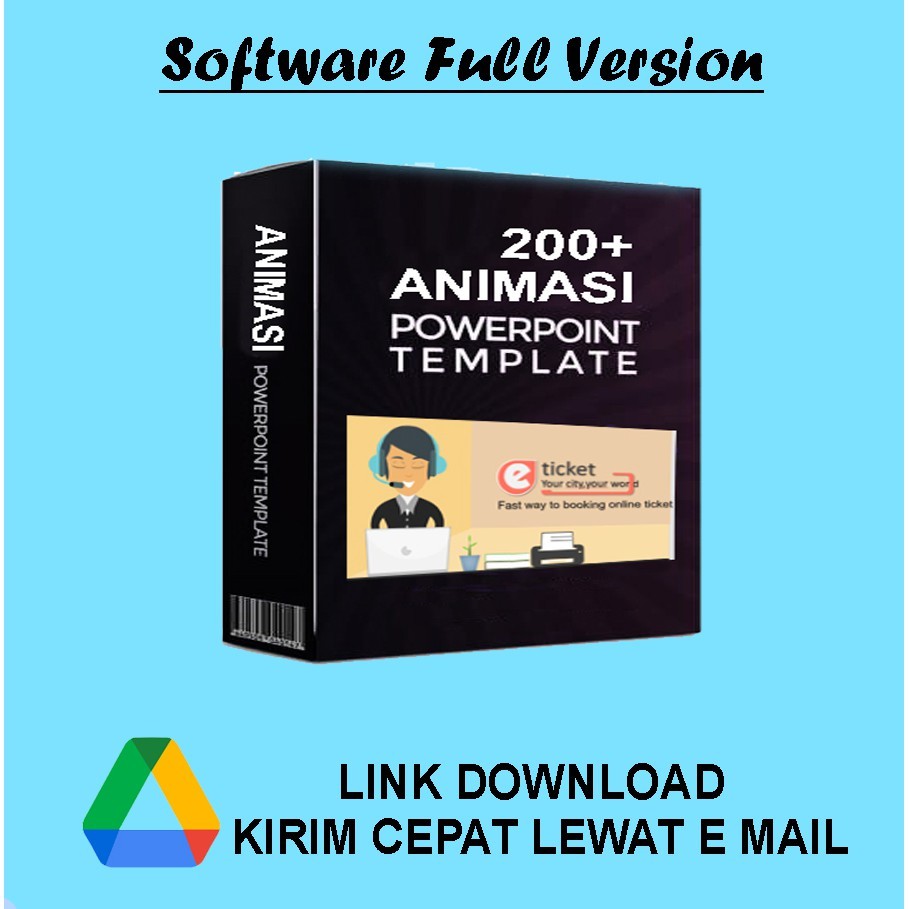 Template Animasi PPT - 200 Template Animasi Power Point / Infografis-Bisnis-Presentasi dll