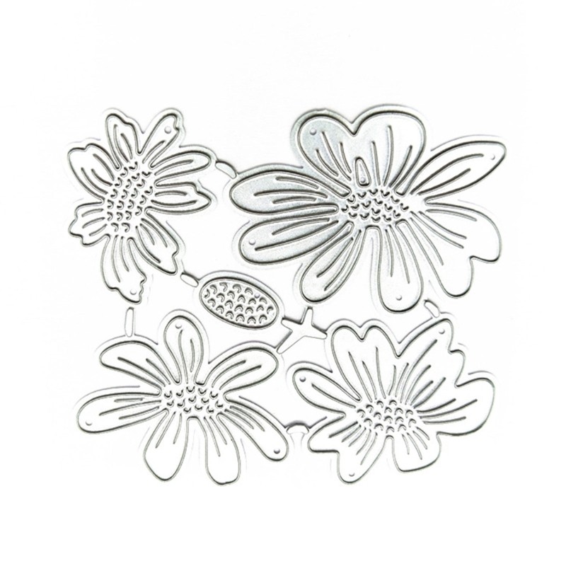

Metal Die Cuts Flower Embossing Stencil Cutting Dies Card Making Scrapbooking Paper Craft DIY Template Handmade