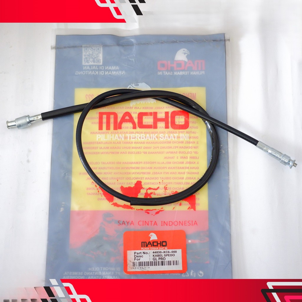 Kabel Kilometer / KM / Spedometer Honda Gl Pro / Megapro / Tiger MACHO
