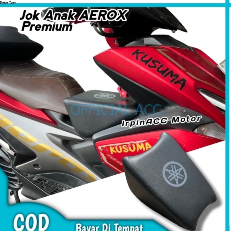 Jok Boncengan Anak Aerox Jok Anak Premimum Aerox lama Aerox New