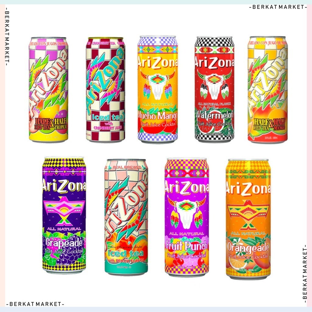 

Arizona Drink Big Cans Minuman Sari Buah Import 1 Kaleng