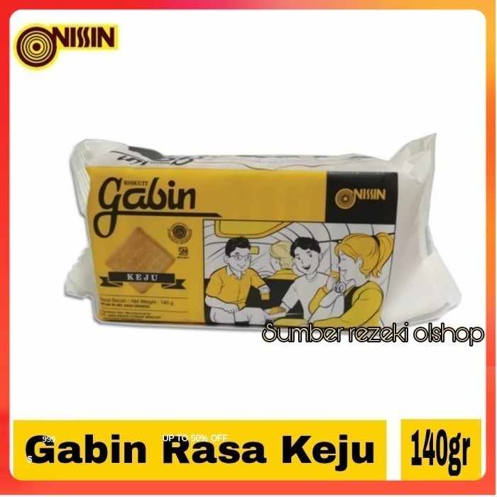 

Nissin Gabin Rasa Keju 140gr