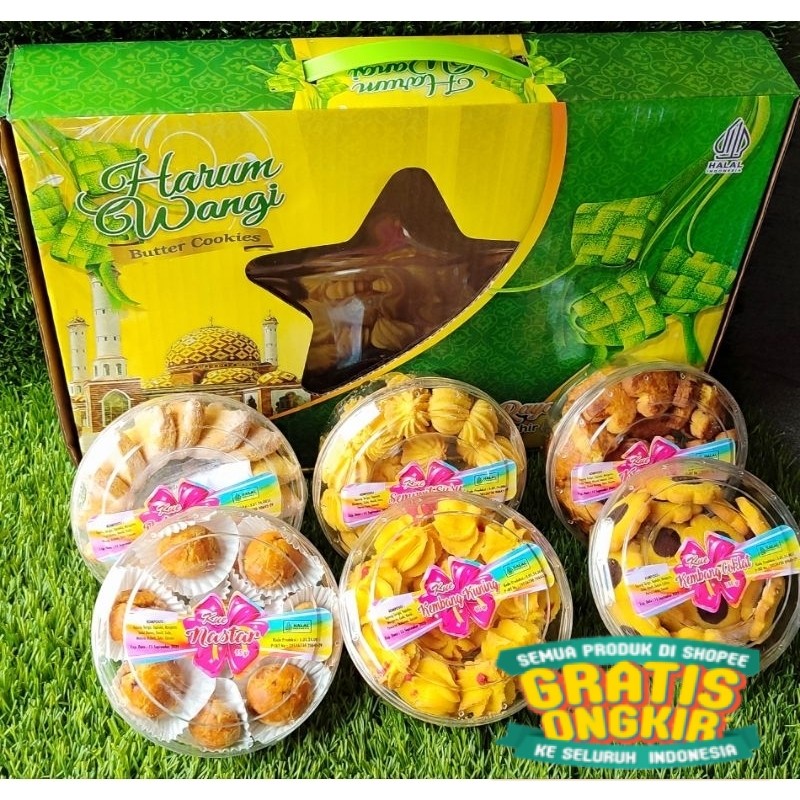 

PROMO Parcel Lebaran Harum Wangi hampers Kue Kering Paket Lebaran/ New kado
