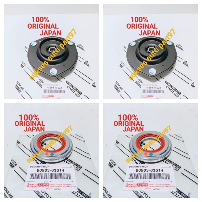 READY support shock+bearing Toyota Alphard ANH10 2003-2007 original