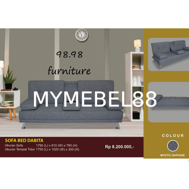 [MYMEBEL88] PROMO TERMURAH DEVICE SOFA BED DABITA - Medan