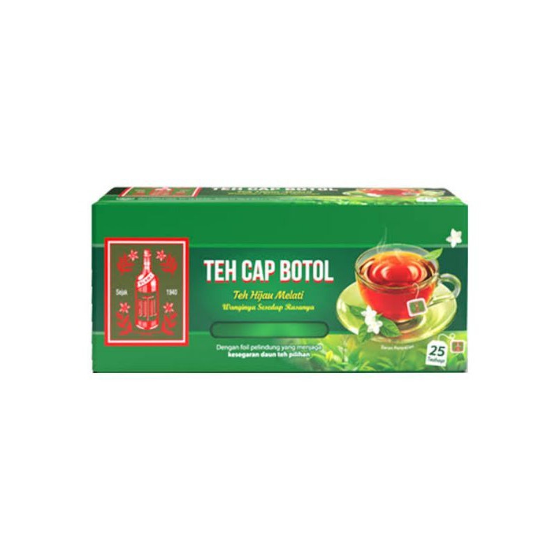 

Teh Celup Hijau Melati Cap Botol 25x2gr - FDY