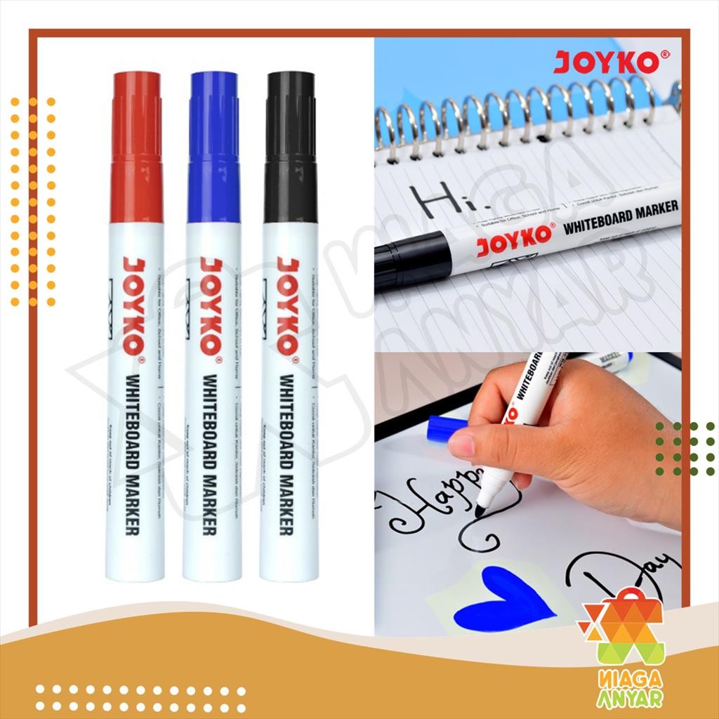 

JOYKO Whiteboard Marker Spidol Papan Putih / Spidol Papan Tulis