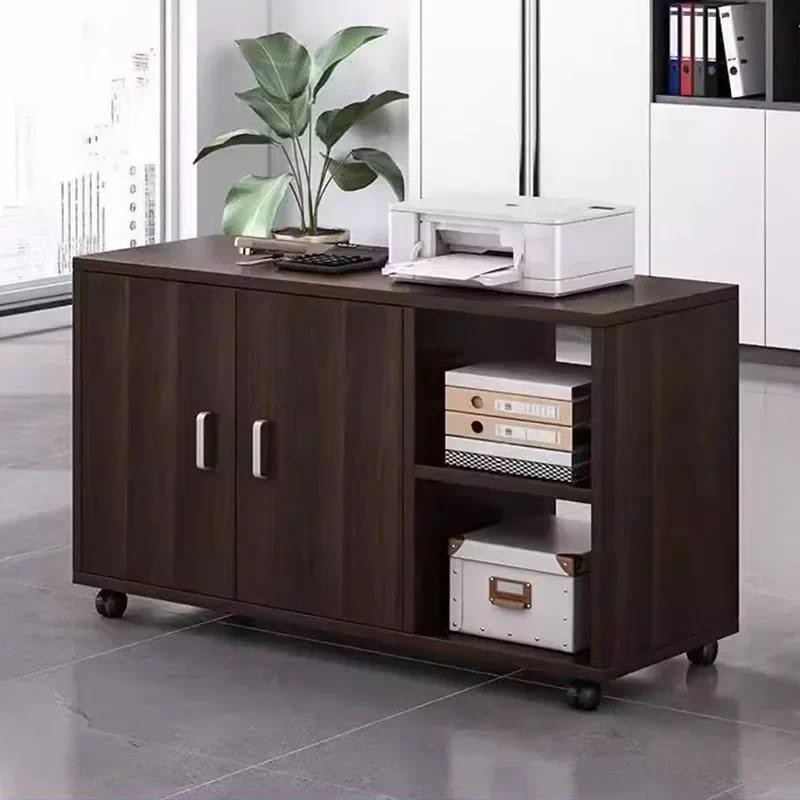 

Wheels Doors Filing Cabinet Mobile Drawers Small Compact Office Cupboards Desk Organizer Armoires De Salon Storage Furniture