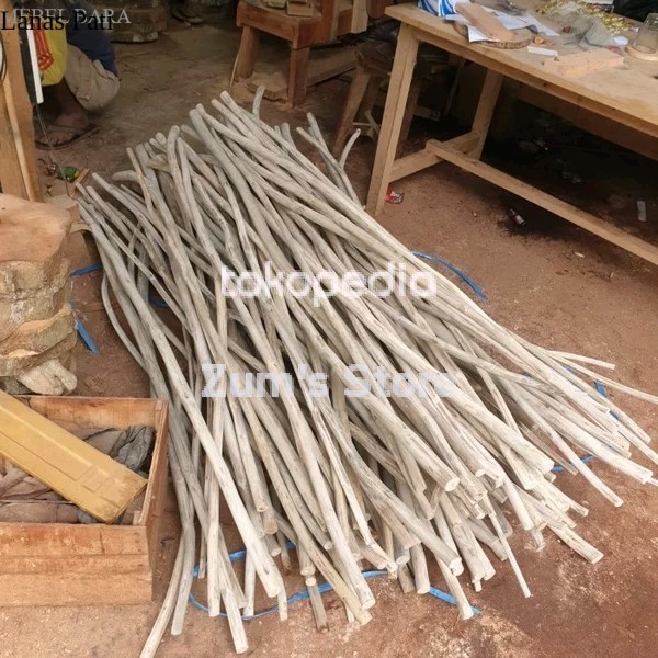 

ranting kayu jati~teak wood branch~ranting kayu macrame~150cm halus murah terlaris XD7