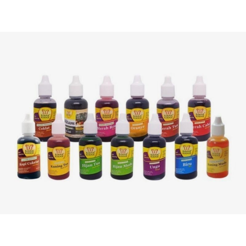 

Pewarna Makanan Koepoe-koepoe 30ml - CBY