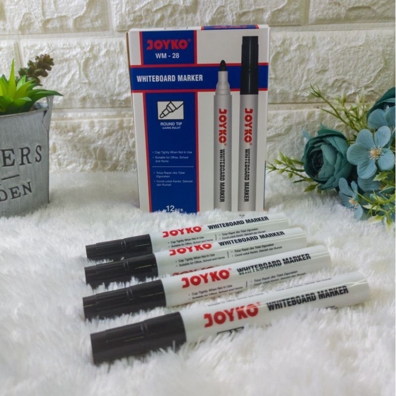 

ACC Spidol Whiteboard Joyko WM28 (1 Buah)