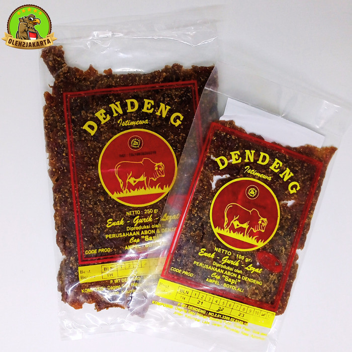 

Dendeng Daging Sapi Asli Merk Cap Istimewa Original Kering