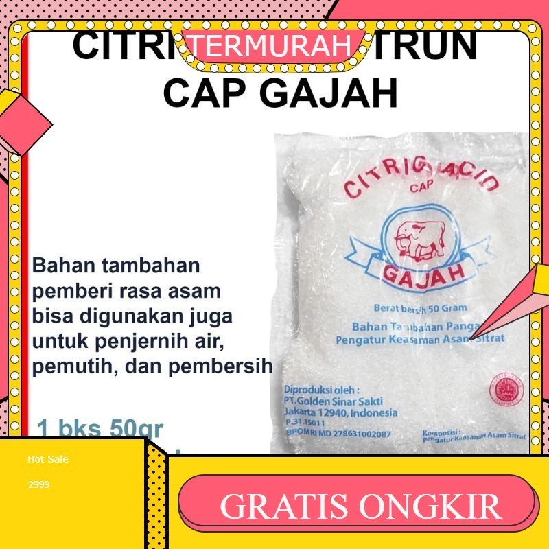 

Sitrun Citric acid 1rtg/5's