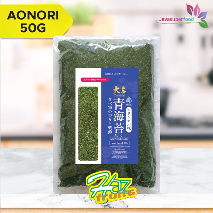 

Aonori Rumput Laut Bubuk Kasar - 50 Gram