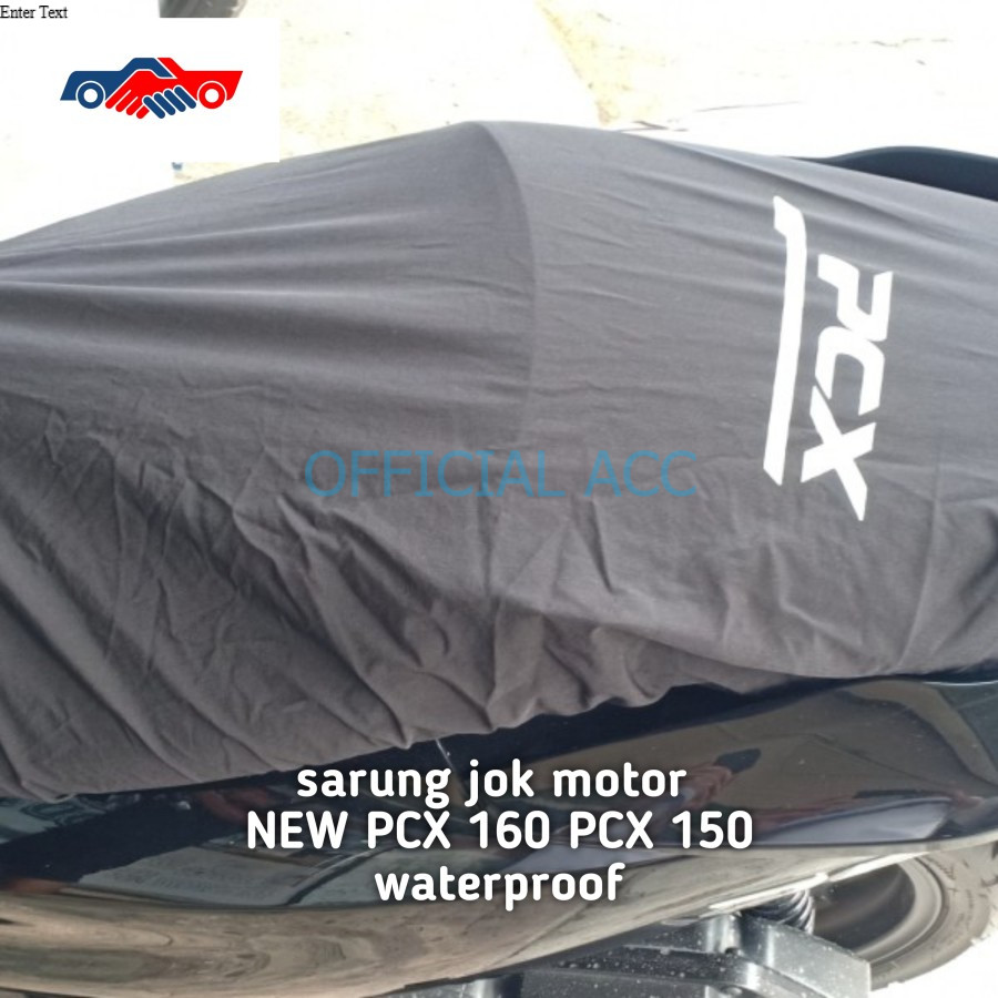 Sarung jok motor logo NEW PCX 160 150 waterproof Sarung jok Honda Pcx 150 Pcx 160