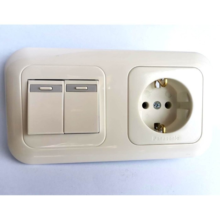 Stop Kontak Non CP Saklar Seri Panasonic Saklar Stop Kontak Kombinasi