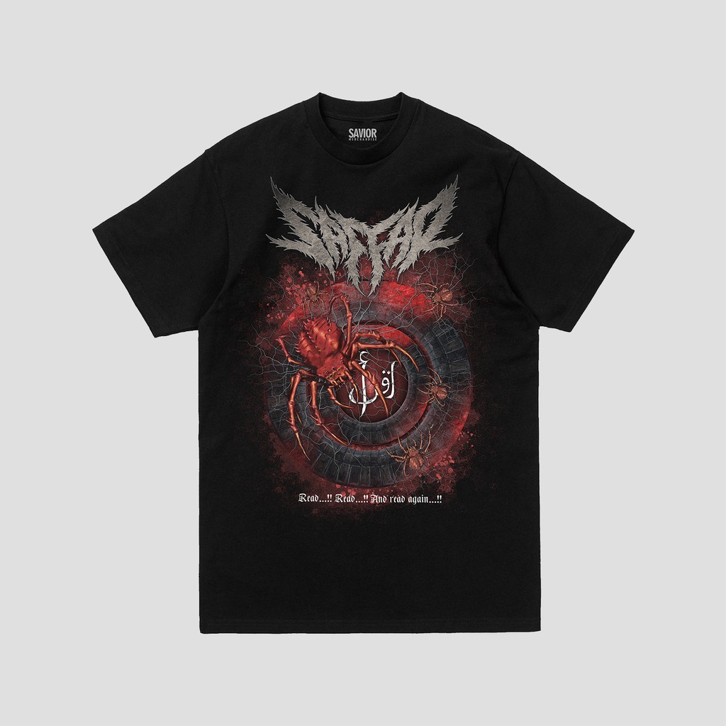 Saffar - Kaldera -Short-Sleeved Black