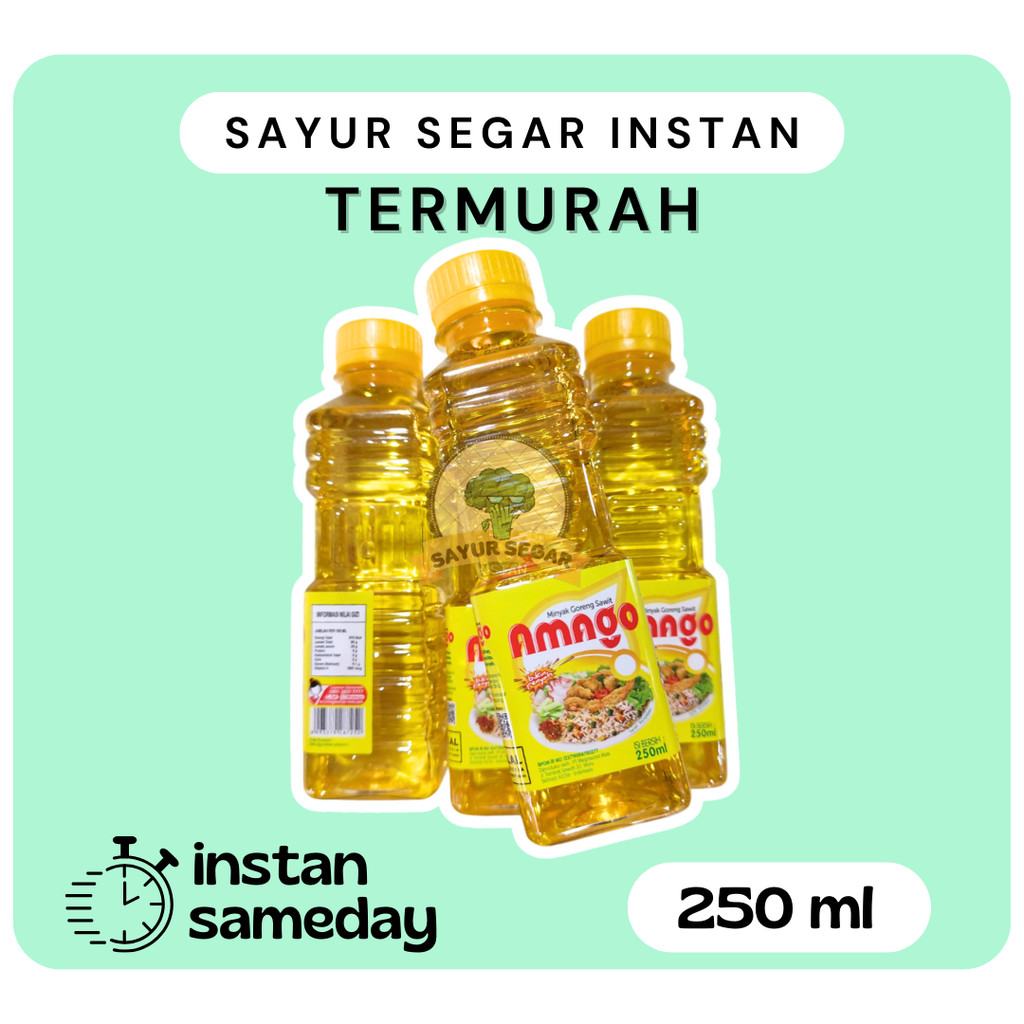 

Minyak Goreng Amago Botol 250 ml