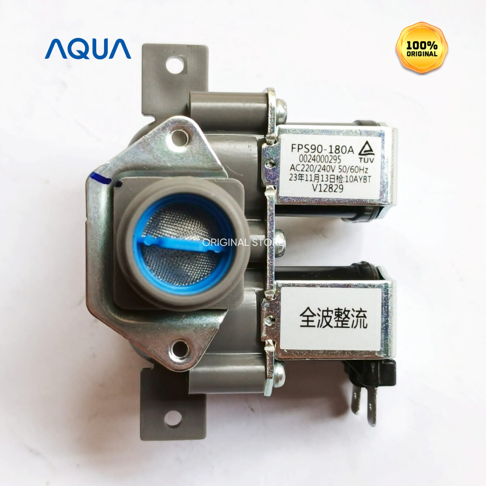 Water Inlet Selenoid Mesin Cuci AQUA Front Loading FQW-810QD FQW-1010QD FQW 810QD FQW 1010QD