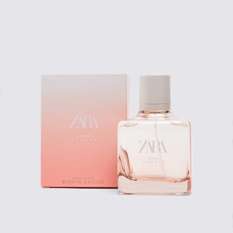 parfum original ZARA FEMME Summer 100ml ORIGINAL EROPA IMPORT nonbox